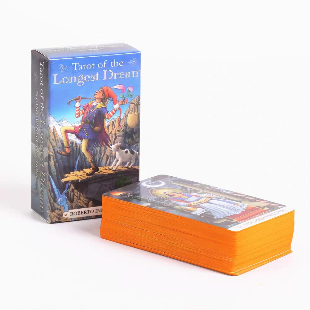 Tarot Cards Deck With Guidebook - 78 Cartas de Sonho Mais Longas