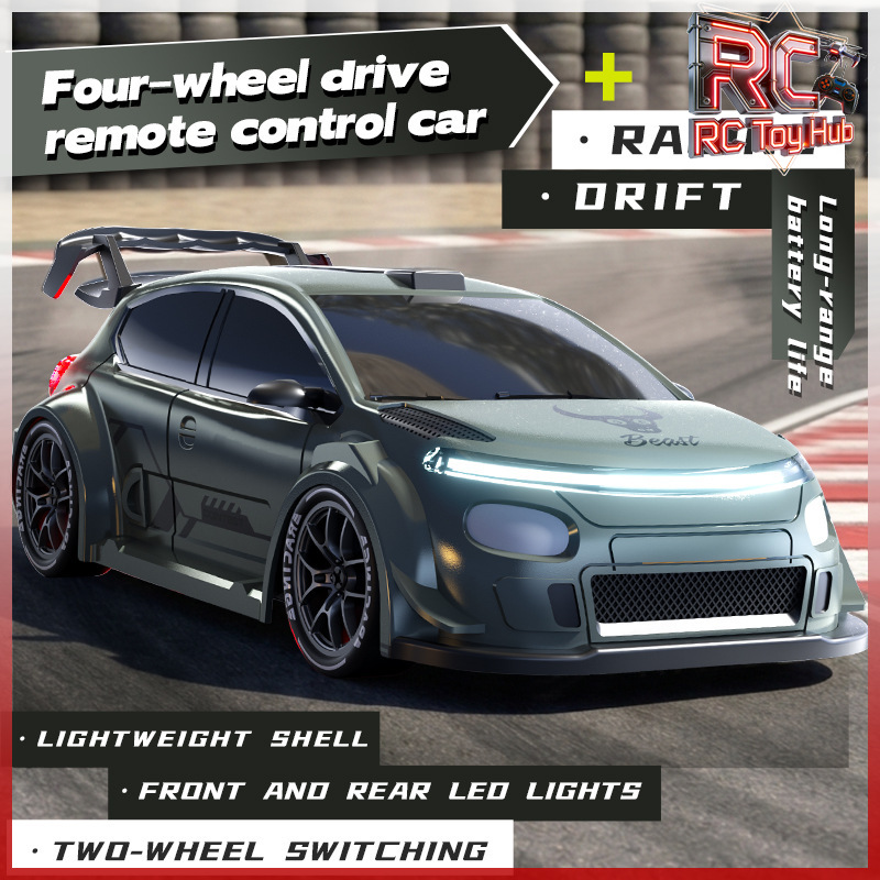 Rc Drift Car 1 24 Scale 4Wd - Carro de Drift RC de Simulação