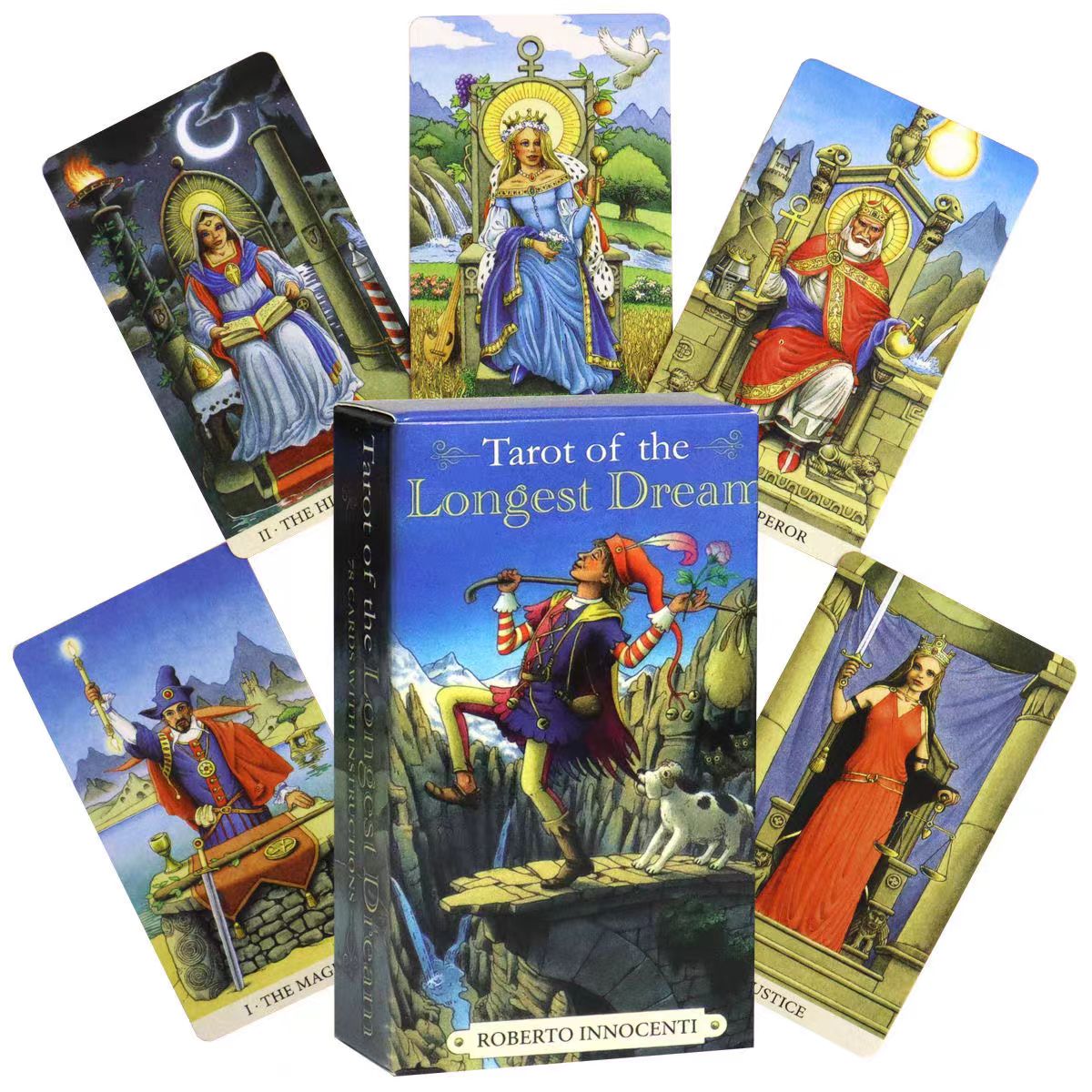 78 Cartas de Sonho Mais Longas - Tarot Cards Deck With Guidebook avaliação e preço