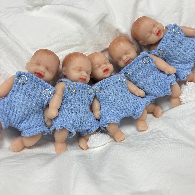 5 pçs/set 4 polegadas artesana - Reborn Baby Doll Silicone Realistic avaliação e preço