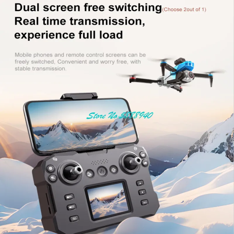 Drone FPV com tela, controle r - Fpv Brushless Rc Drone 4K avaliação e preço