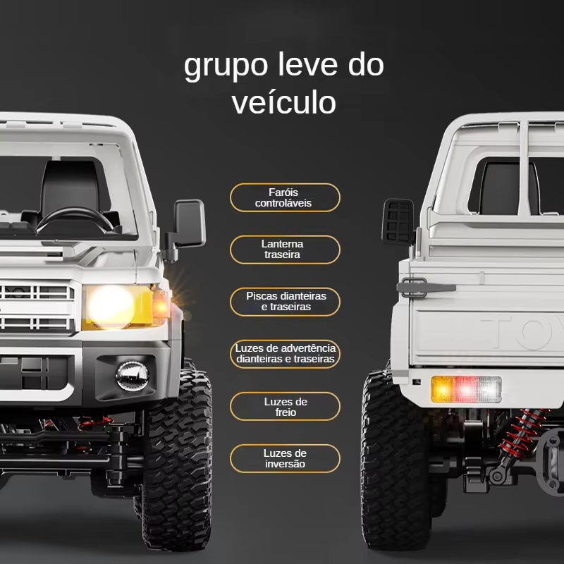 MN82 Caminhonete 4x4 Off-Road  - Rc Drift Car 1 24 Scale 4Wd avaliação e preço
