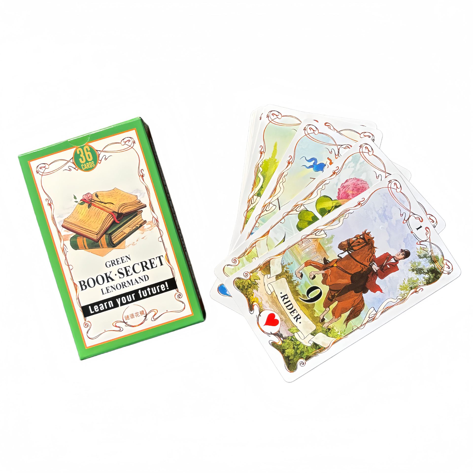 Cartas de Oráculo Lenormand Se - Tarot Cards Deck With Guidebook avaliação e preço
