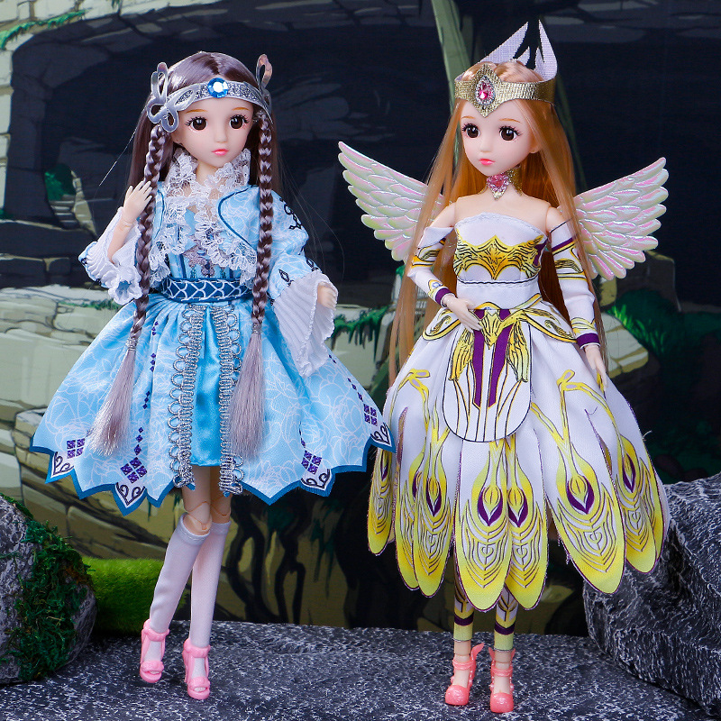 Princesa bjd boneca com 20 art - Bjd Doll 1 6 Full Set With Clothes avaliação e preço