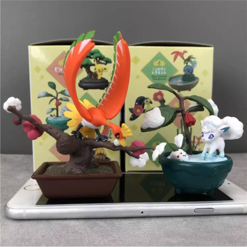 Coleção de Bonsai ReMent Pokem - Anime Action Figure Blind Box avaliação e preço