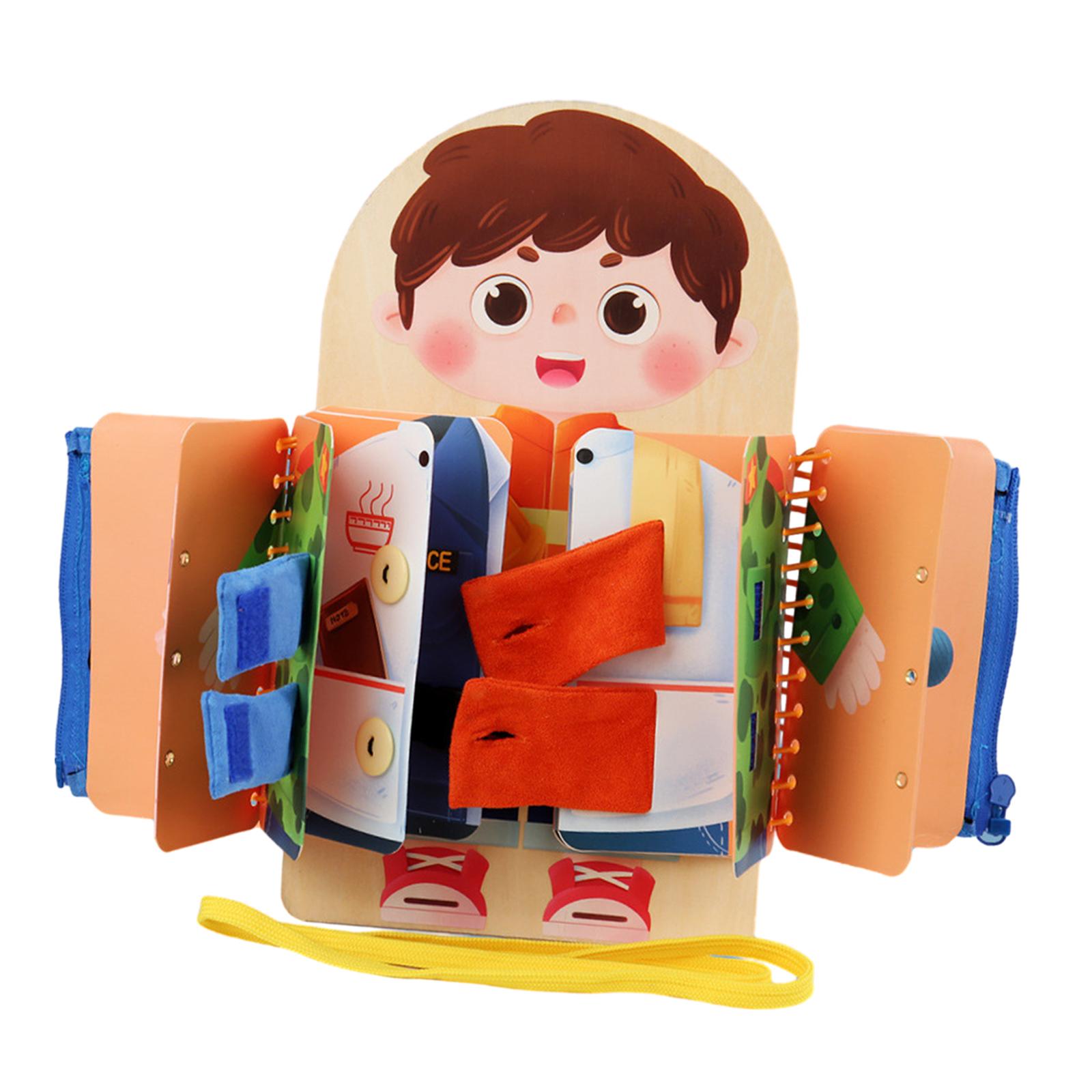 Quadro de Atividades Montessor - Montessori Wooden Busy Board Toddler avaliação e preço