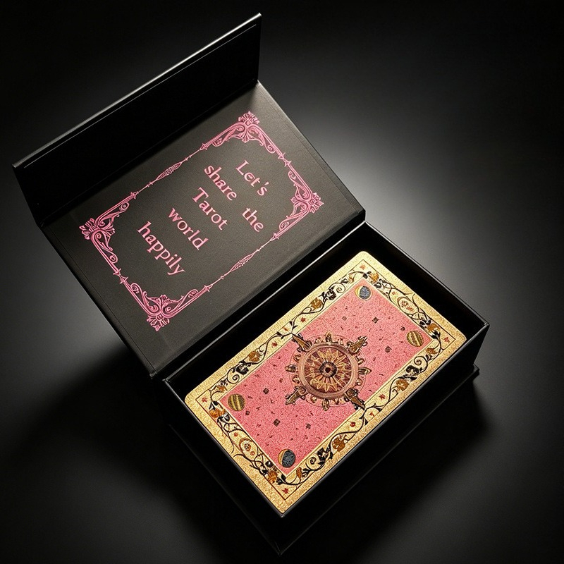 Cartas de Tarô Clássicas Rosa  - Tarot Cards Deck With Guidebook avaliação e preço